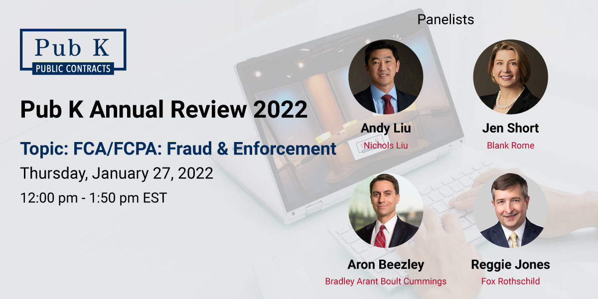 FCA-FCPA-Fraud-&-Enforcement---Panelists---Pub-k-Annual-Review-2022