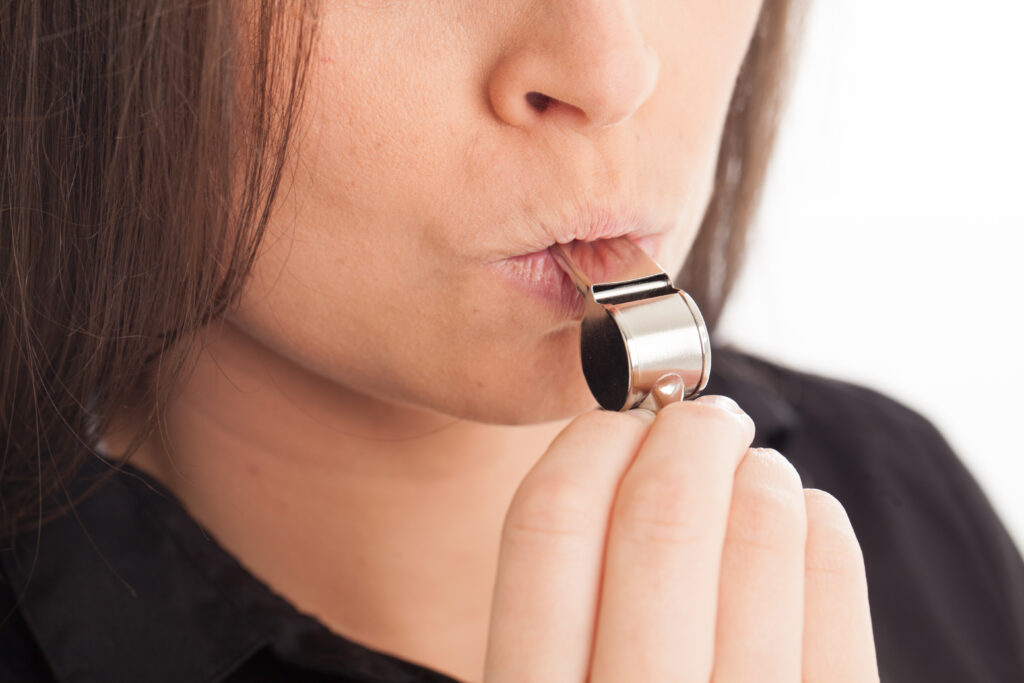 When the Whistle Blows